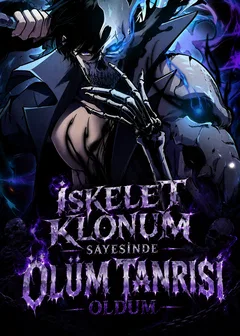 İskelet Klonum Sayesinde Ölüm Tanrısı Oldum (Becoming Necromancer God Through a Skeleton Clone) — Kairatoon Serisi Kapak